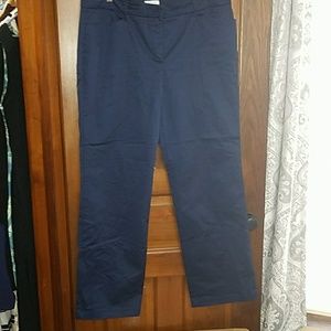 Trousers - Charter Club navy blue - sz 16